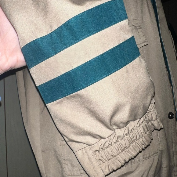 Vintage men’s London Fog jacket size 42 Reg (large) tan/green - Picture 8 of 13
